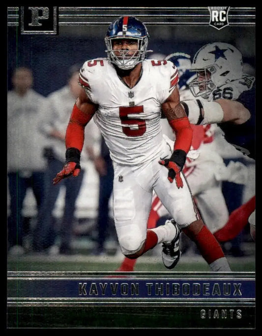 2022 Panini Chronicles - Panini Kayvon Thibodeaux #PA-27 (RC) - Football Card Single