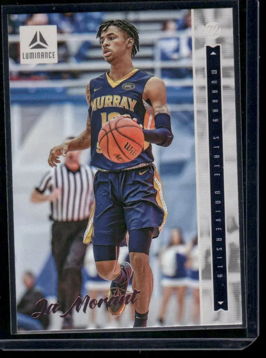2022 Panini Chronicles Luminance Draft Picks Ja Morant #23 Basketball - Basketball Card Single