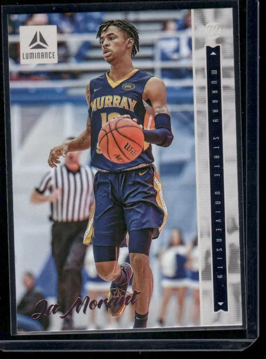 2022 Panini Chronicles Luminance Draft Picks Ja Morant #23 Basketball - Basketball Card Single