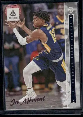 2022 Panini Chronicles Luminance Draft Picks Ja Morant #48 Basketball - Basketball Card Single