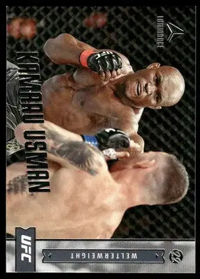 2022 Panini Chronicles Luminance UFC Kamaru Usman #155 Mixed Martial Arts - UFC/MMA Card Single