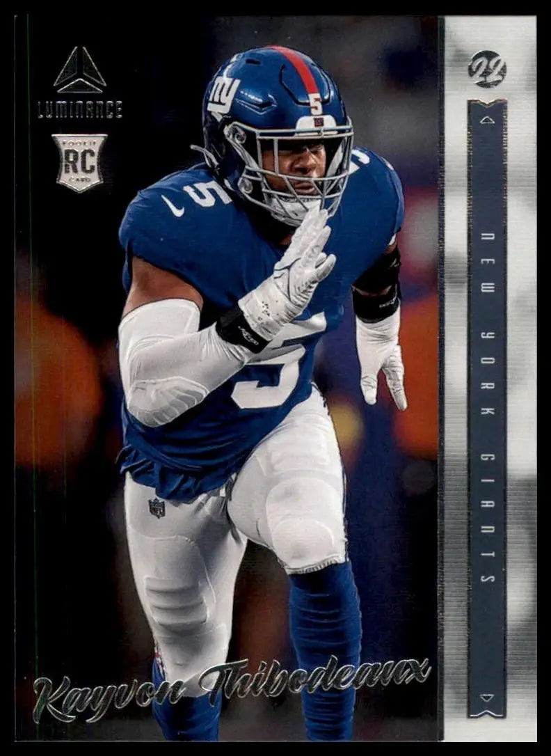 2022 Panini Chronicles - Luminance Update Rookies Kayvon Thibodeaux #214 (RC) - Football Card Single