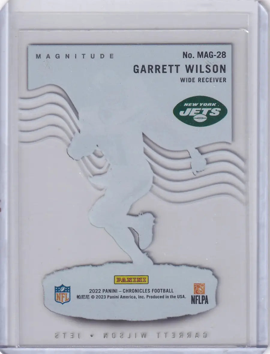 2022 Panini Chronicles #MAG-28 Garrett Wilson - New York Jets - Football Card Single