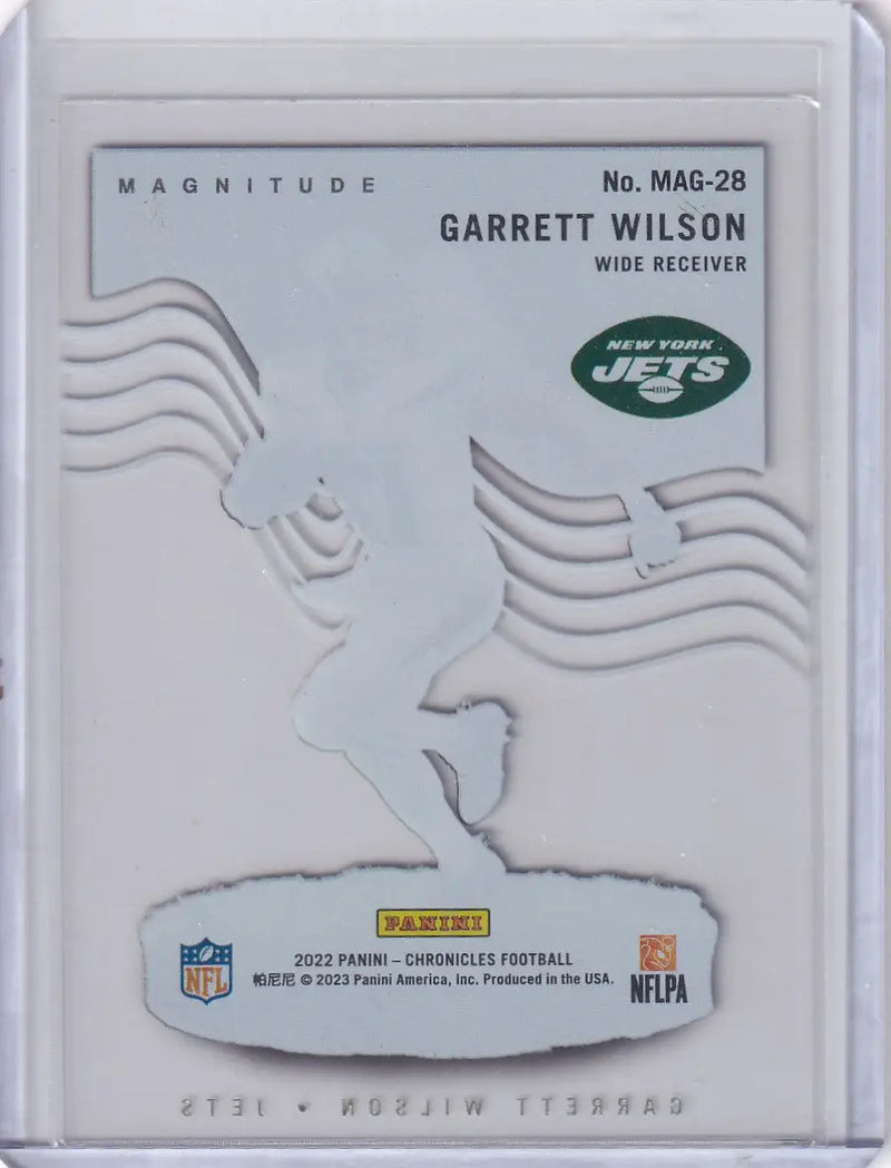 2022 Panini Chronicles #MAG-28 Garrett Wilson - New York Jets - Football Card Single
