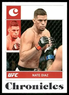 2022 Panini Chronicles Nate Diaz #9 Mixed Martial Arts (MMA)