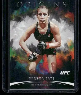 2022 Panini Chronicles Origins Miesha Tate #140 MMA - UFC/MMA Card Single