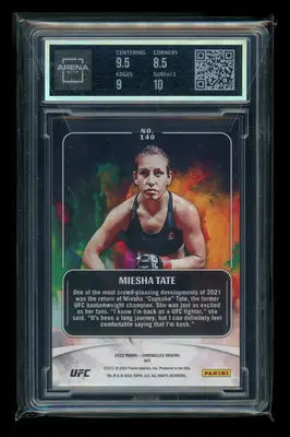 2022 Panini Chronicles Origins Miesha Tate #140 MMA Arena Club 9 - UFC/MMA Card Single