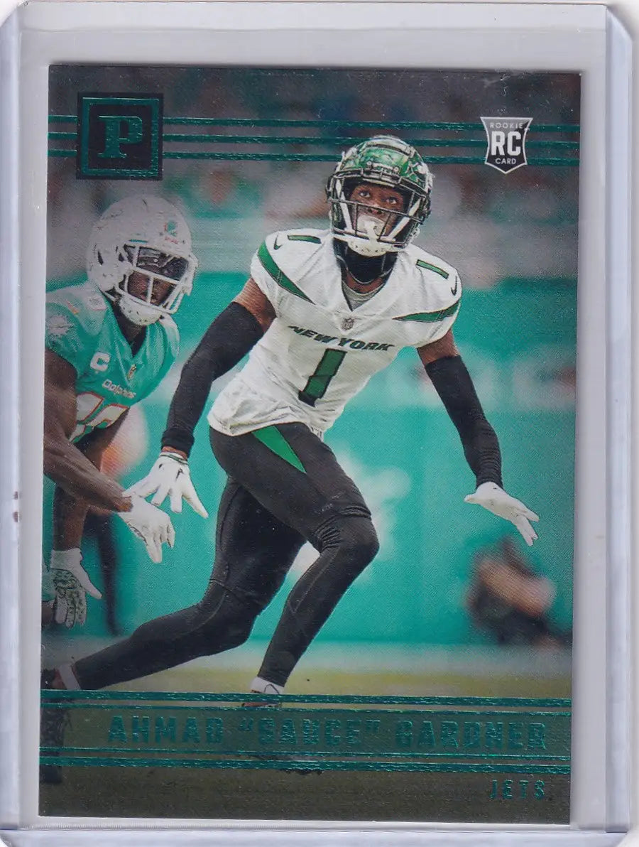 2022 Panini Chronicles #PA-16 Ahmad Sauce Gardner - New York Jets - Football Card Single