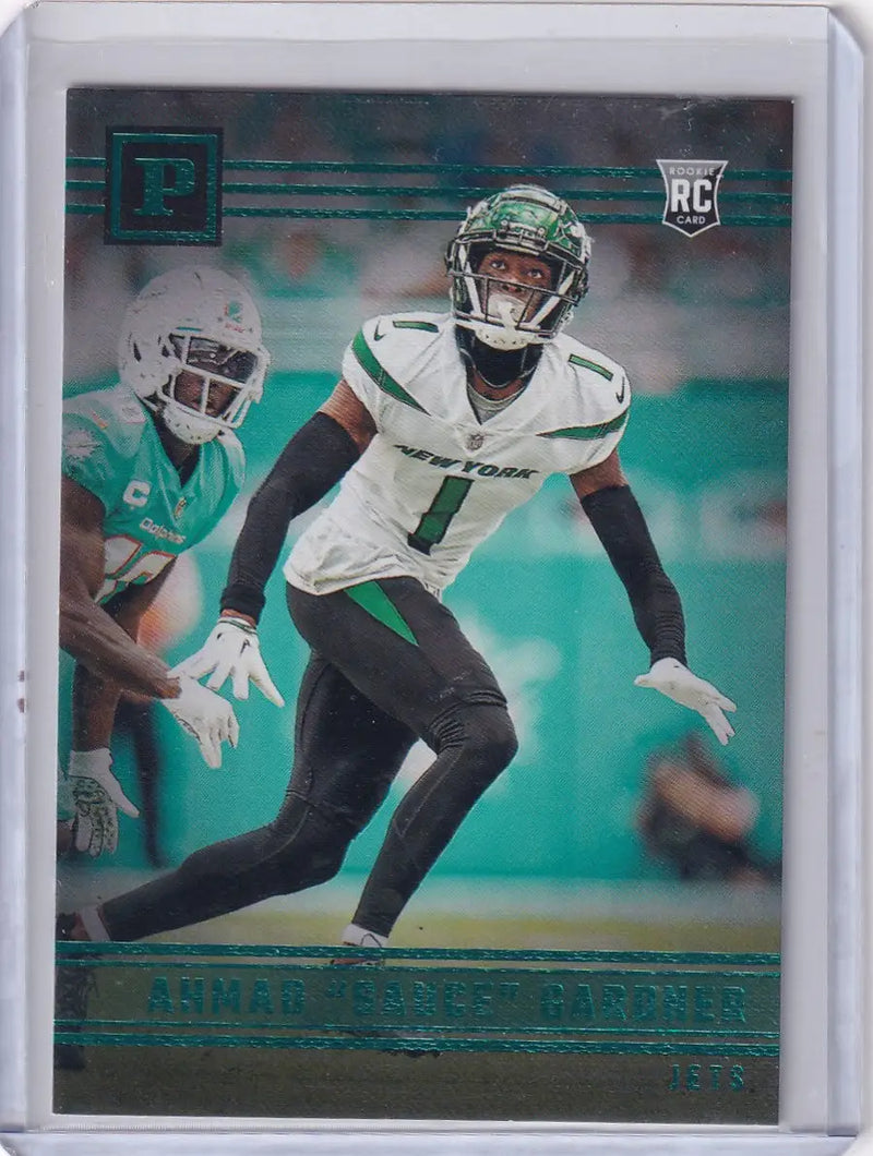 2022 Panini Chronicles #PA-16 Ahmad Sauce Gardner - New York Jets - Football Card Single