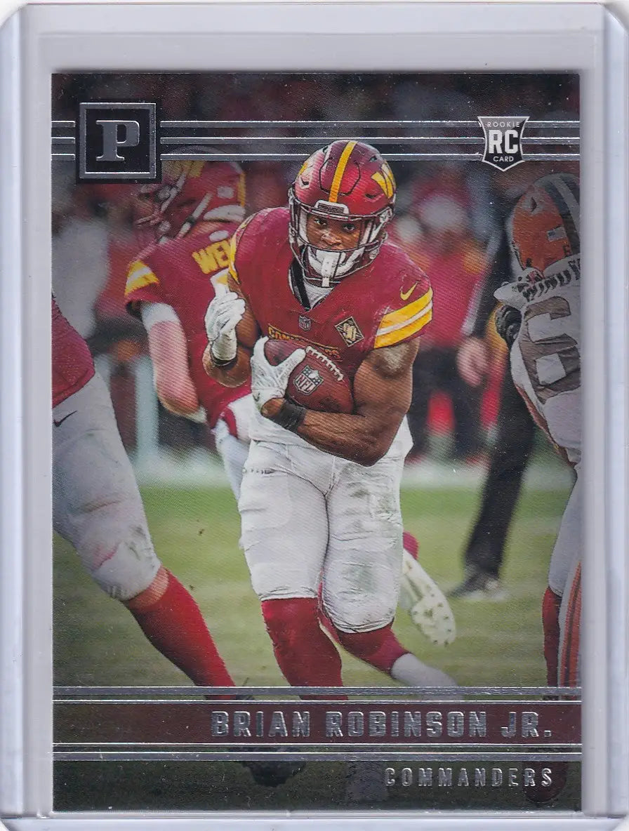 2022 Panini Chronicles #PA-18 Brian Robinson Jr. - Washington Commanders - Football Card Single