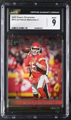 2022 Panini Chronicles Patrick Mahomes II #PA-32 Panini Football CGC 9