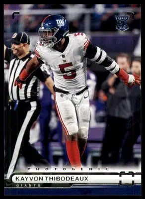 2022 Panini Chronicles - Photogenic Kayvon Thibodeaux PH-48 New York Giants RC - Football Card Single