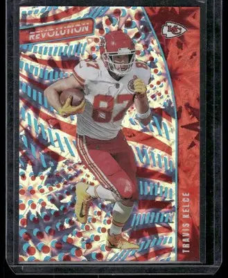 2022 Panini Chronicles Revolution Football Travis Kelce #REV-38 Impact 047/149