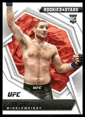 2022 Panini Chronicles Rookies & Stars Sean Strickland #186 RC (MMA) - UFC/MMA Card Single