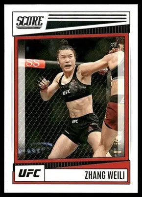 2022 Panini Chronicles Score Zhang Weili #200 MMA - UFC/MMA Card Single