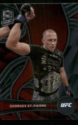 2022 Panini Chronicles Spectra UFC Georges St-Pierre #392 Mixed Martial Arts - UFC/MMA Card Single