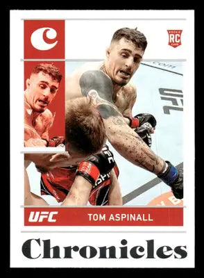 2022 Panini Chronicles Tom Aspinall #86 RC Mixed Martial Arts (MMA) - UFC/MMA Card Single