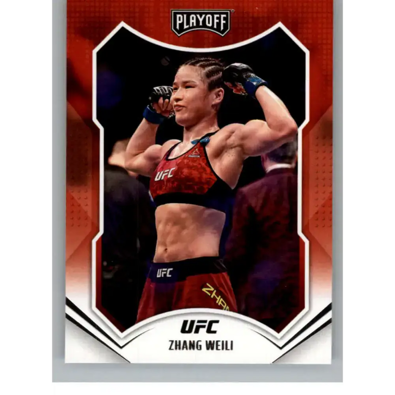 2022 Panini Chronicles UFC #161 Zhang Weili NM-MT Strawweight MMA Card - UFC/MMA Card Single