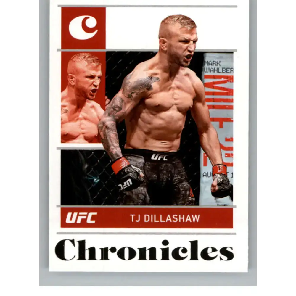 2022 Panini Chronicles UFC #22 TJ Dillashaw NM-MT Bantamweight MMA Card - UFC/MMA Card Single