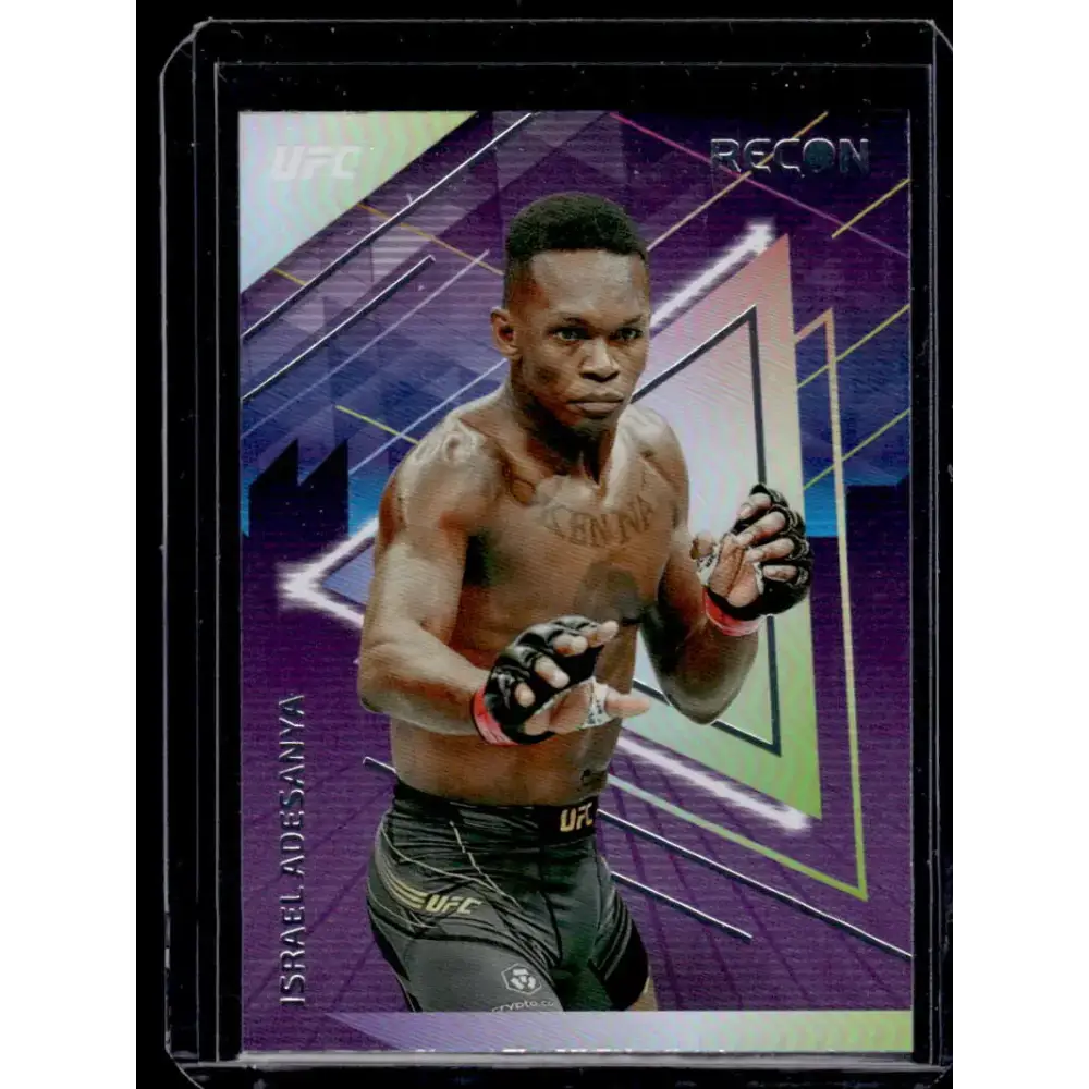 2022 Panini Chronicles UFC #235 Israel Adesanya NM-MT Middleweight MMA Card - UFC/MMA Card Single
