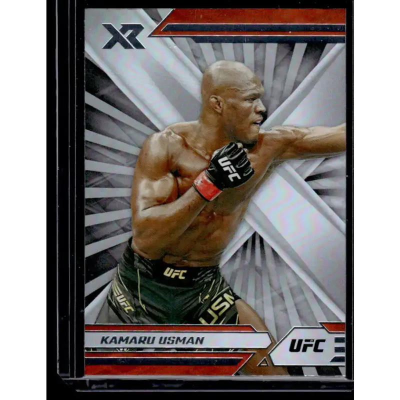 2022 Panini Chronicles UFC #298 Kamaru Usman NM-MT Welterweight MMA Card - UFC/MMA Card Single