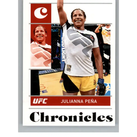 2022 Panini Chronicles UFC #37 Julianna Pena NM-MT Bantamweight MMA Card - UFC/MMA Card Single