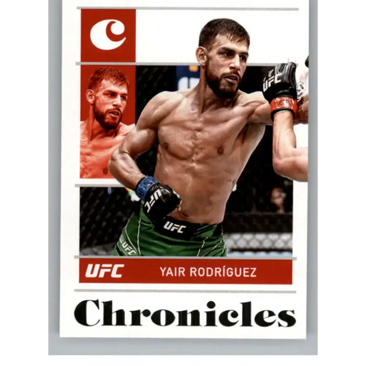 2022 Panini Chronicles UFC #4 Yair Rodriguez NM-MT Featherweight MMA Card - UFC/MMA Card Single