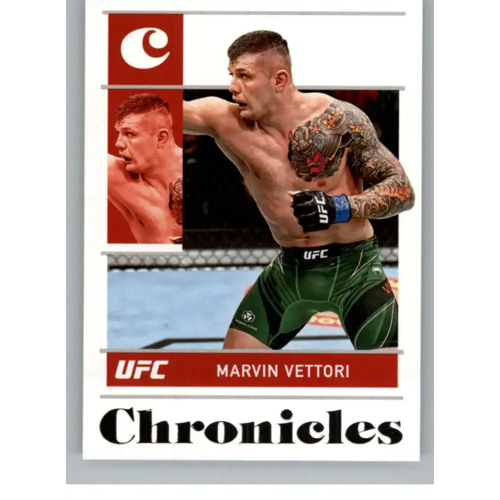 2022 Panini Chronicles UFC #58 Marvin Vettori NM-MT Middleweight MMA Card - UFC/MMA Card Single