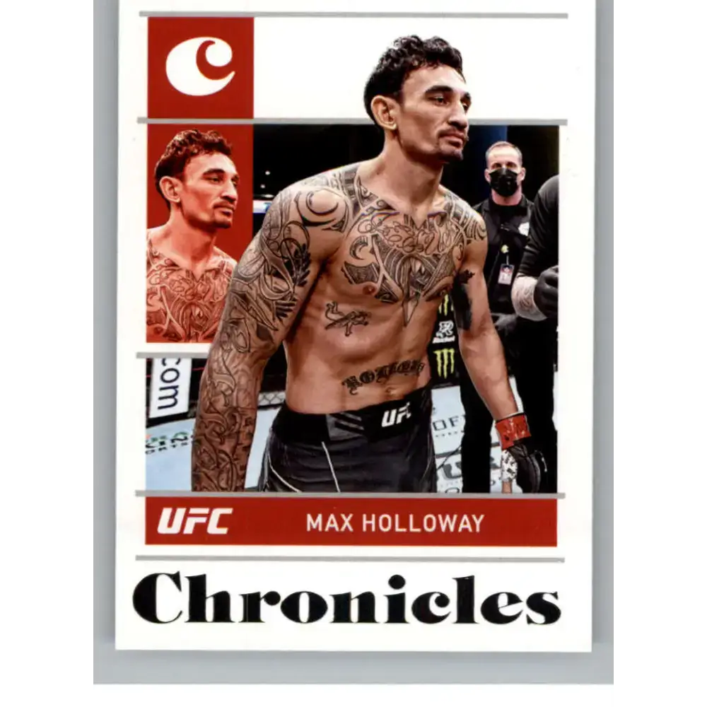 2022 Panini Chronicles UFC #68 Max Holloway NM-MT Featherweight MMA Card - UFC/MMA Card Single