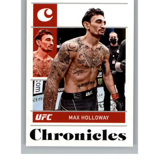 2022 Panini Chronicles UFC #68 Max Holloway NM-MT Featherweight MMA Card - UFC/MMA Card Single