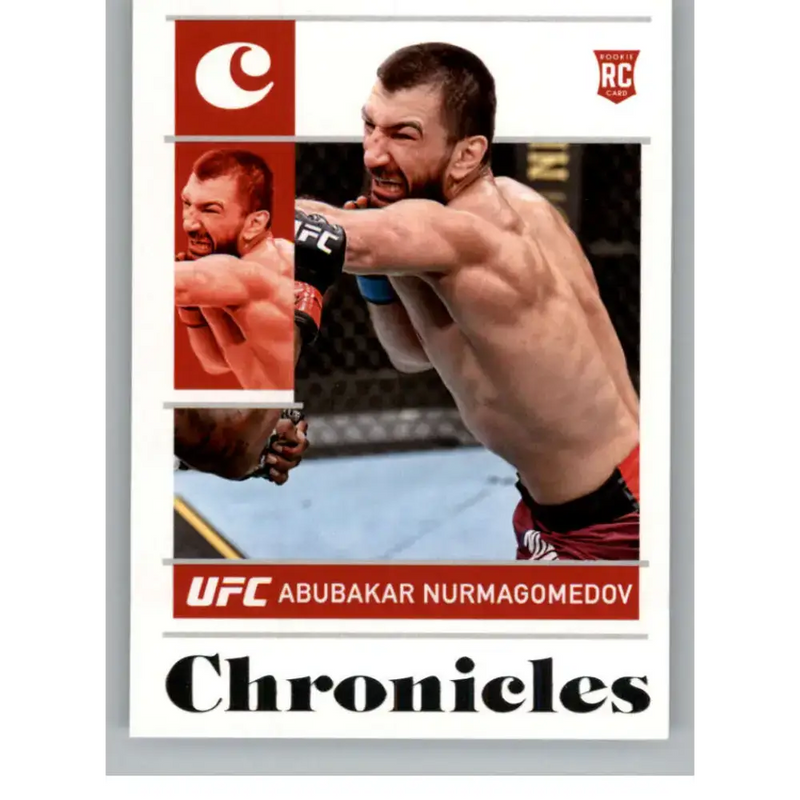 2022 Panini Chronicles UFC #87 Abubakar Nurmagomedov NM-MT RC Rookie Welterweight MMA Card - UFC/MMA Card Single