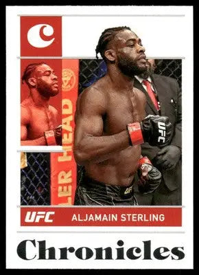 2022 Panini Chronicles UFC Aljamain Sterling #39 Mixed Martial Arts - UFC/MMA Card Single