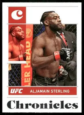 2022 Panini Chronicles UFC Aljamain Sterling #39 Mixed Martial Arts (MMA) - UFC/MMA Card Single