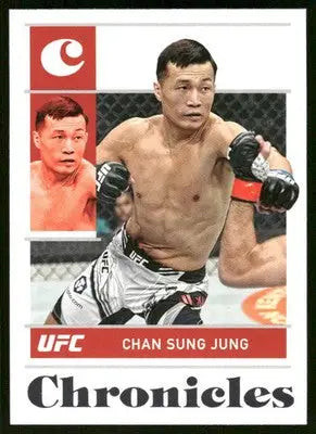 2022 Panini Chronicles UFC Chan Sung Jung #11 Mixed Martial Arts - UFC/MMA Card Single