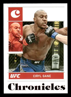 2022 Panini Chronicles UFC Ciryl Gane #31 Mixed Martial Arts (MMA) - UFC/MMA Card Single
