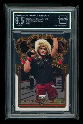 2022 Panini Chronicles UFC Crown Royale Khabib Nurmagomedov #120 Bronze AC 9.5 - UFC/MMA Card Single