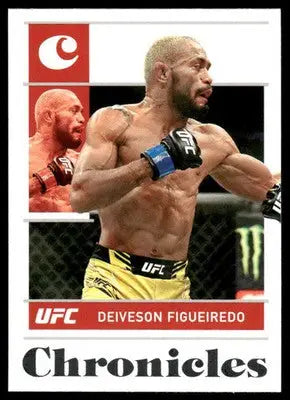 2022 Panini Chronicles UFC Deiveson Figueiredo #3 Mixed Martial Arts - UFC/MMA Card Single