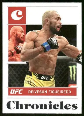 2022 Panini Chronicles UFC Deiveson Figueiredo #3 Mixed Martial Arts (MMA) - UFC/MMA Card Single