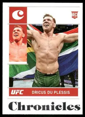 2022 Panini Chronicles UFC Dricus Du Plessis #79 RC Mixed Martial Arts (MMA) - UFC/MMA Card Single