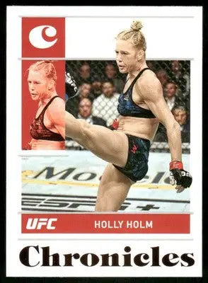 2022 Panini Chronicles UFC Holly Holm #63 Mixed Martial Arts (MMA) - UFC/MMA Card Single