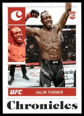 2022 Panini Chronicles UFC Jalin Turner #89 RC Mixed Martial Arts - UFC/MMA Card Single