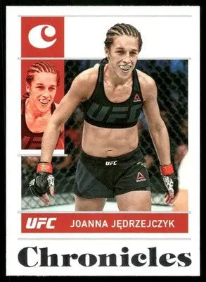 2022 Panini Chronicles UFC Joanna Jędrzejczyk #34 Mixed Martial Arts (MMA)