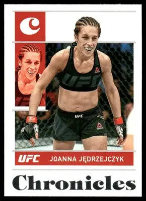 2022 Panini Chronicles UFC Joanna Jedrzejczyk #34 Mixed Martial Arts - UFC/MMA Card Single