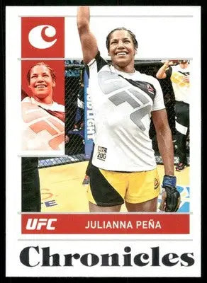 2022 Panini Chronicles UFC Julianna Peña #37 Mixed Martial Arts (MMA) - UFC/MMA Card Single