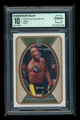 2022 Panini Chronicles UFC Legacy Anderson Silva #145 Arena Club 10