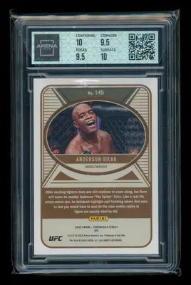 2022 Panini Chronicles UFC Legacy Anderson Silva #145 Arena Club 10