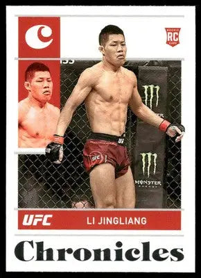 2022 Panini Chronicles UFC Li Jingliang #81 RC MMA - UFC/MMA Card Single