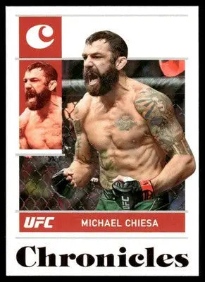 2022 Panini Chronicles UFC Michael Chiesa #72 Bronze Mixed Martial Arts - UFC/MMA Card Single