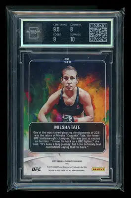 2022 Panini Chronicles UFC Origins Bronze Miesha Tate #140 MMA Arena Club 8.5 - UFC/MMA Card Single