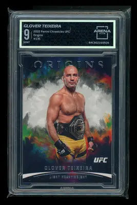 2022 Panini Chronicles UFC Origins Glover Teixeira #135 Arena Club 9 - UFC/MMA Card Single